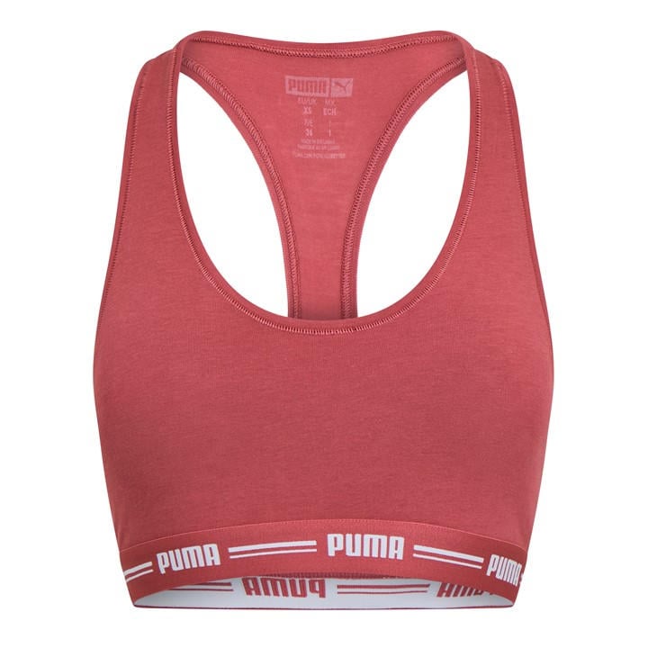 Puma Women's Pink Racer Back Top in Size 8, Sports Direct