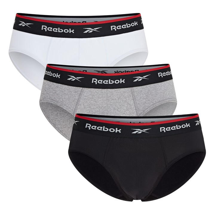 Reebok Men's  3 Pack Performance Briefs in Size M, Sports Direct