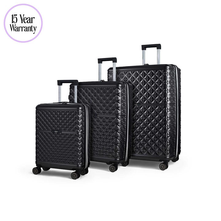 Rock  Grey Maya Suitcase Charcoal in Size L, Sports Direct