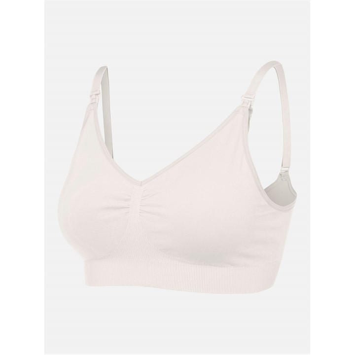 Mamalicious Women's White Maternity Nursing Bra in Size L-XL, Sports Direct
