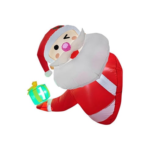 LIFE IDEAS - 1M Inflatable Santa Claus Christmas Decoration