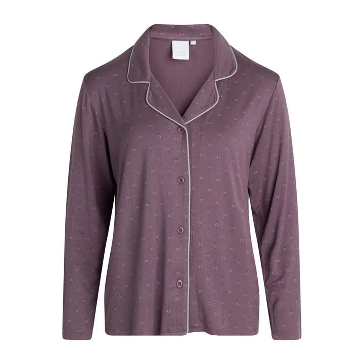 Ccdk Women's Purple Pyjama Long Sleeve Top in Size 16, Sports Direct