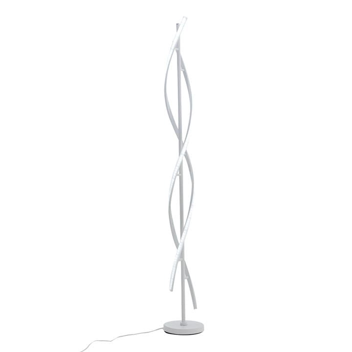 Kabinet Uk  White 60W Modern Led Floor Lamp For Living Room & Office, Sports Direct