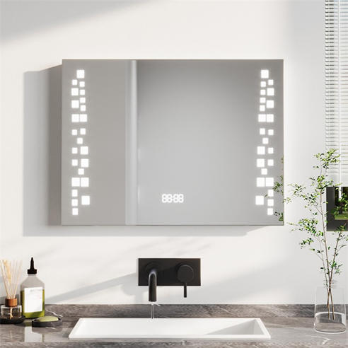 Kabinet UK - Modern Fog-Free LED Bathroom Mirror Surface Mount