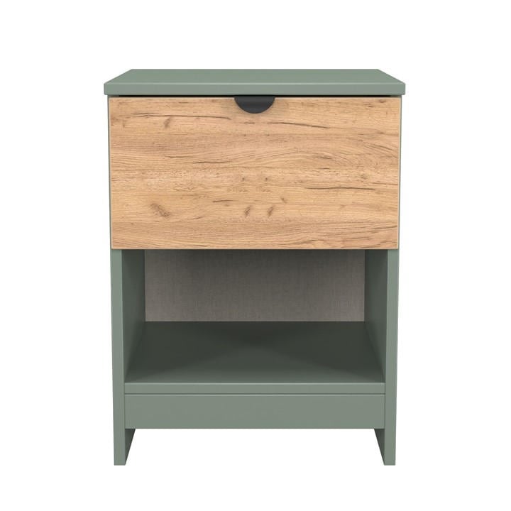 United    Solomon 1 Drawer Open Shelf Bedside Cabinet, Football by Welcome Furniture in Size S, Sports Direct