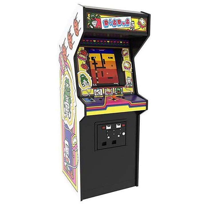Numskull  Black Dig Dug Quarter Scale Arcade Cabinet, Sports Direct