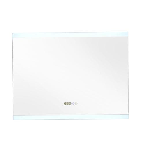 Kabinet UK - Rectangular Anti-Fog LED Vanity Mirror with Clock