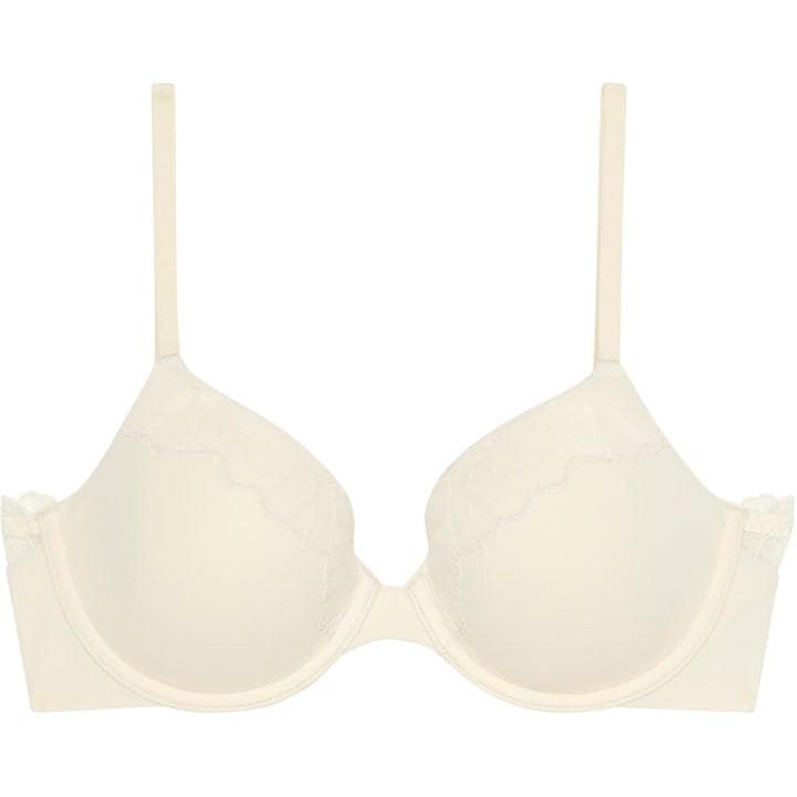 Calvin Klein Women's White Perfect Fit T-Shirt Bra in Size 34B, Sports Direct