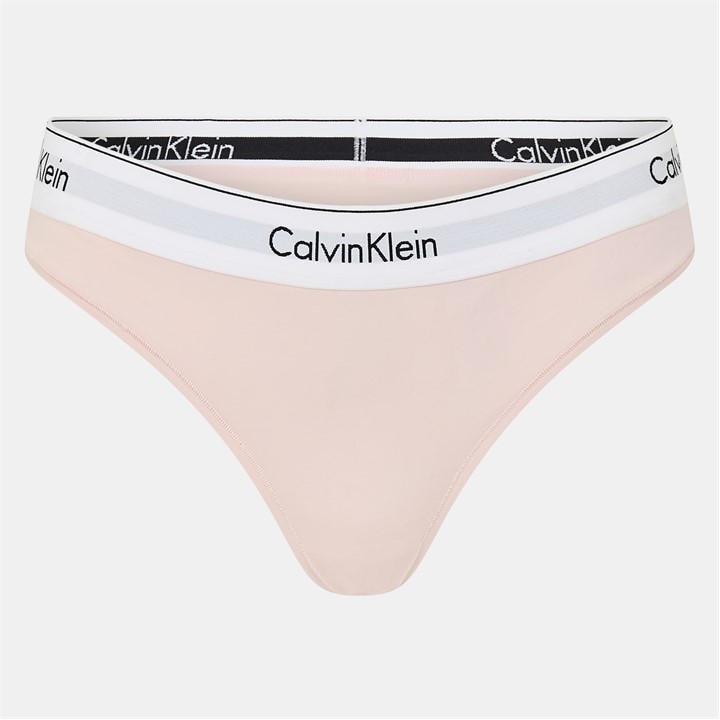 Calvin Klein Women's Pink Modern Thong in Size 14, Sports Direct