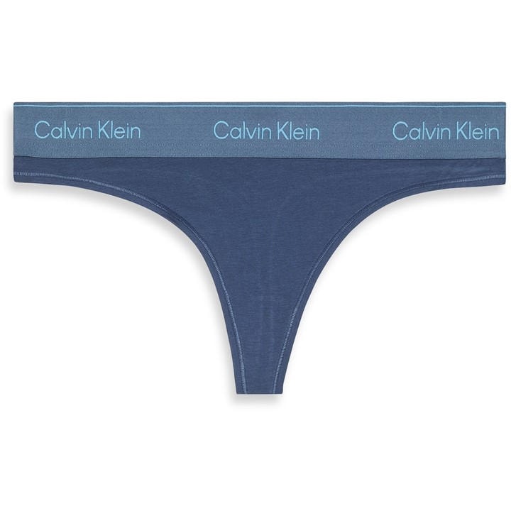 Calvin Klein Women's Blue Modern Thong in Size 14, Sports Direct