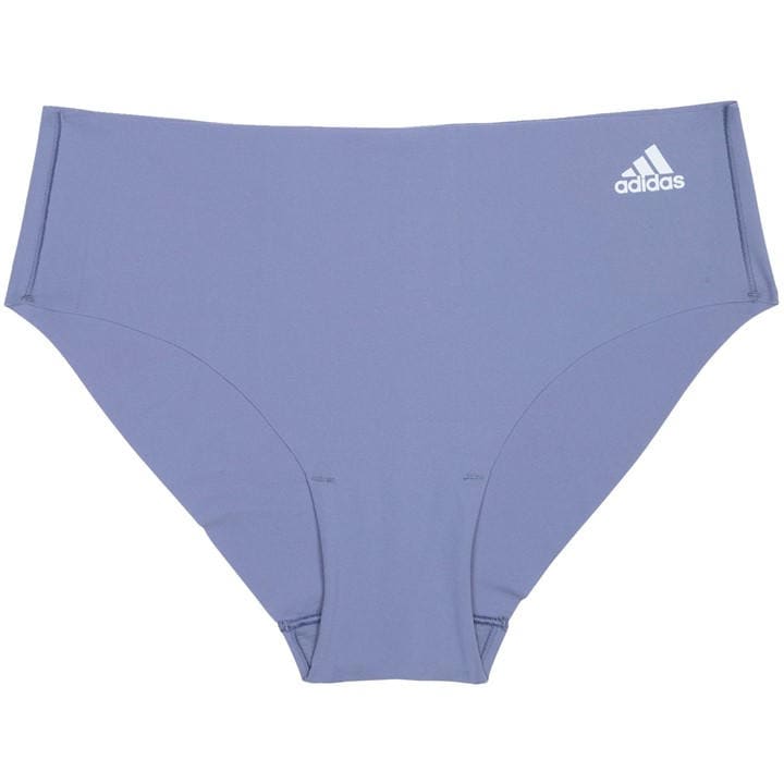 Adidas Women's Blue Hipster Briefs in Size L, Sports Direct