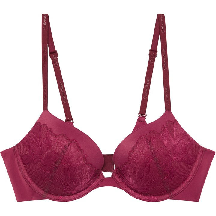 Calvin Klein Women's Pink Perffit Plunge Bra in Size 34C, Sports Direct