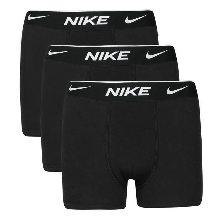 Nike Boys Black Cotton Boxer Brief 3 Pack in Size S Boys, Sports Direct