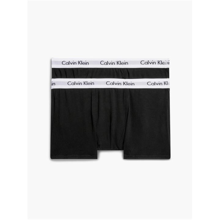 Calvin Klein Boys Black 2 Pack Boxer Shorts in Size 7 - 8 Years, Sports Direct