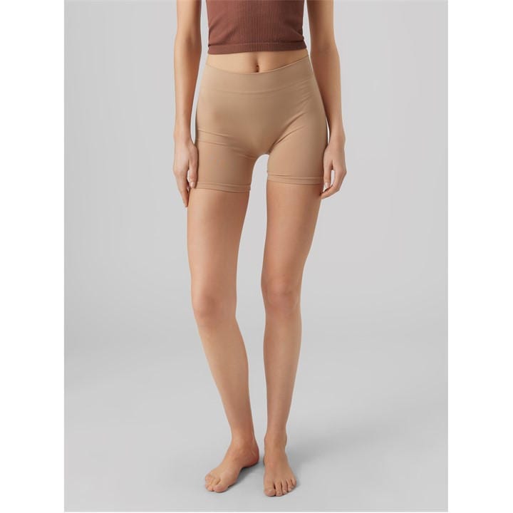 Vero Moda Women's Beige Jackie Boy Shorts in Size XS - S, Sports Direct