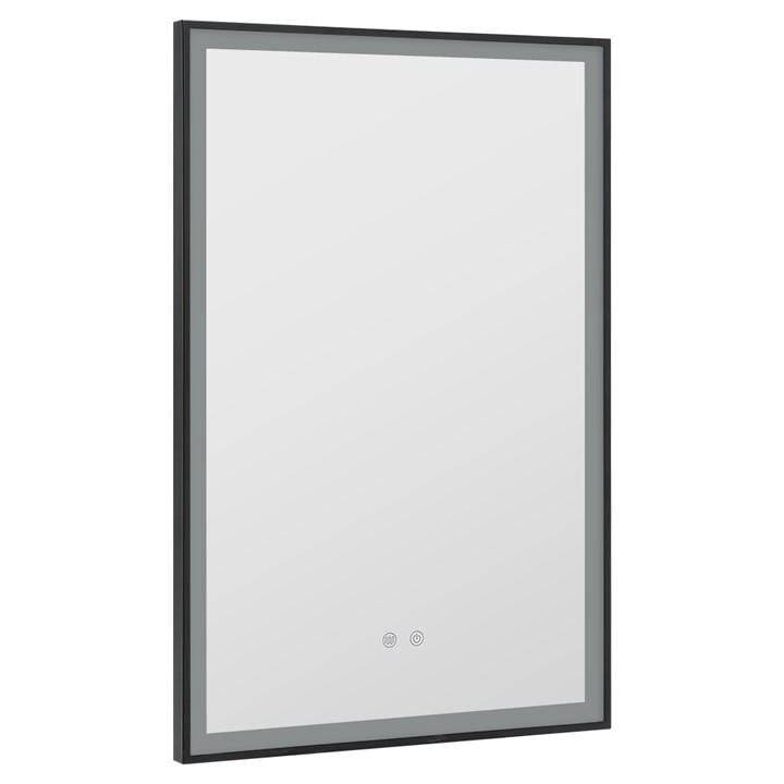 Kabinet Uk  Black Rectangular Anti-Fog Vanity Mirror With Sensor, Sports Direct