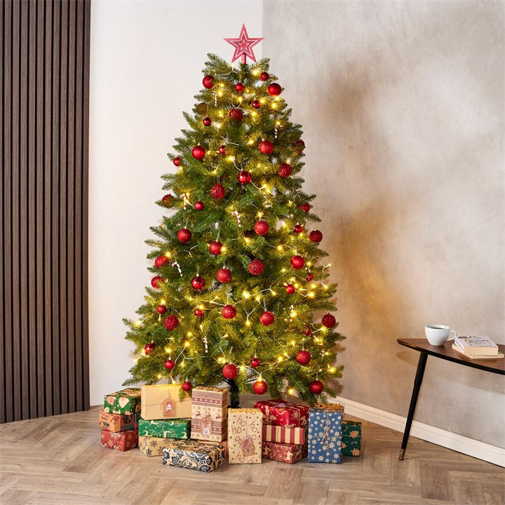 So Christmas   Premium Rocky Ridge Fir Christmas Tree in Size 2XL, Sports Direct