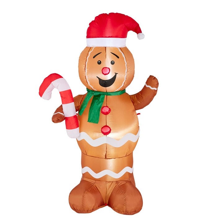   Unknown Inflatable Christmas Ginger Bread Man 1.5M, Sports Direct