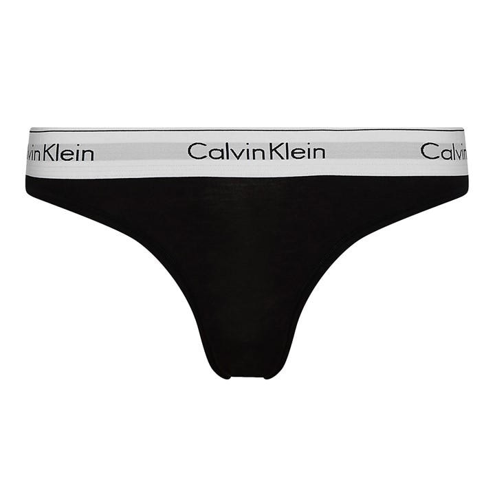 Calvin Klein Women's Black Modern Cotton Brief in Size L, Sports Direct