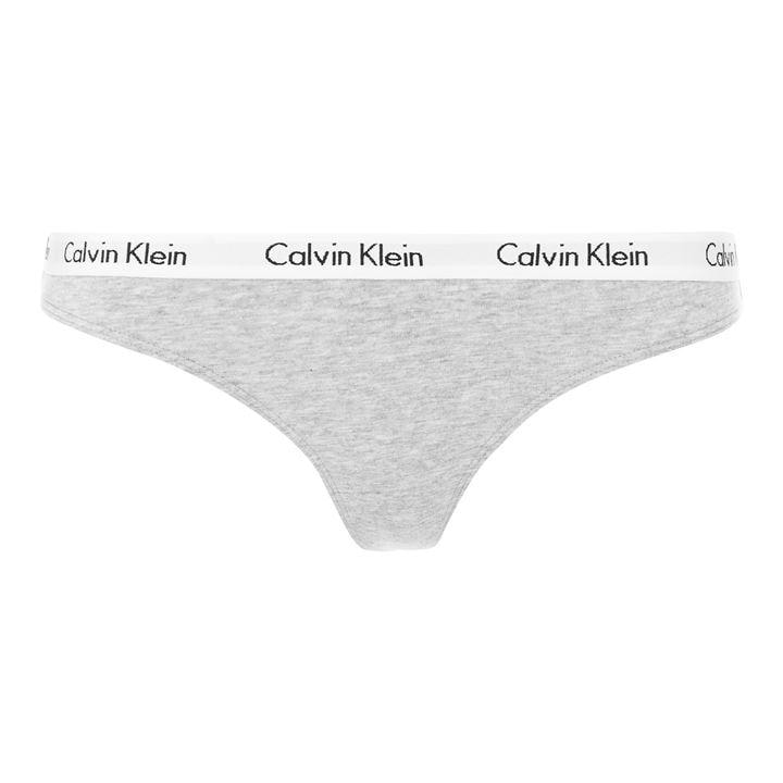 Calvin Klein Women's Grey Carousel Thong in Size 14, Sports Direct