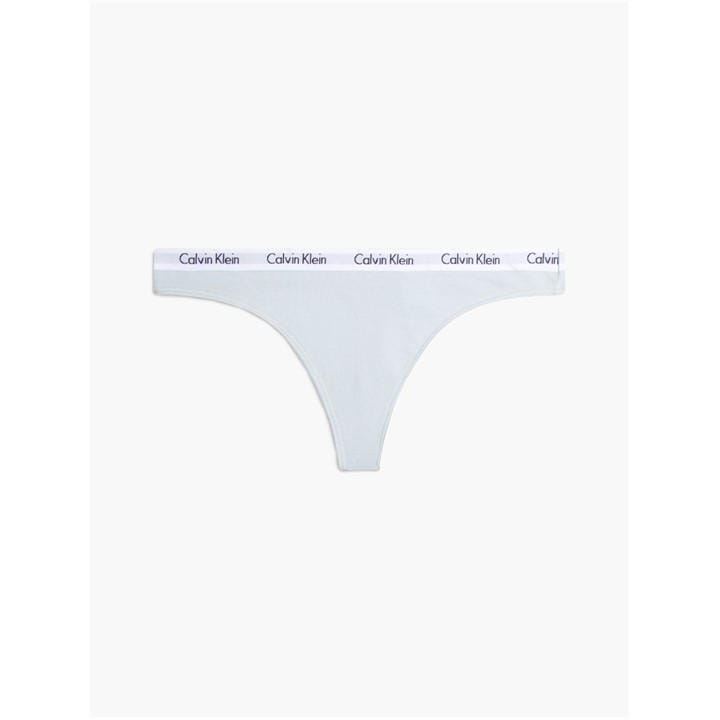 Calvin Klein Women's Blue Carousel Thong in Size 14, Sports Direct