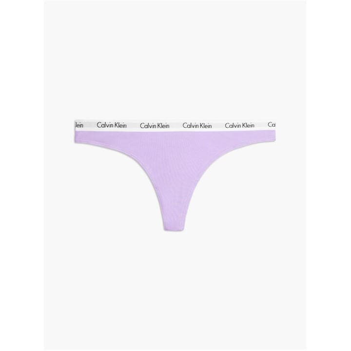 Calvin Klein Women's Purple Carousel Thong in Size 14, Sports Direct