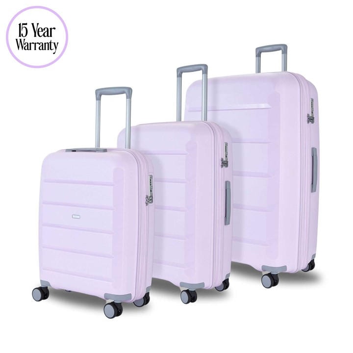Rock  Purple Tulum Suitcase Lilac in Size L, Sports Direct