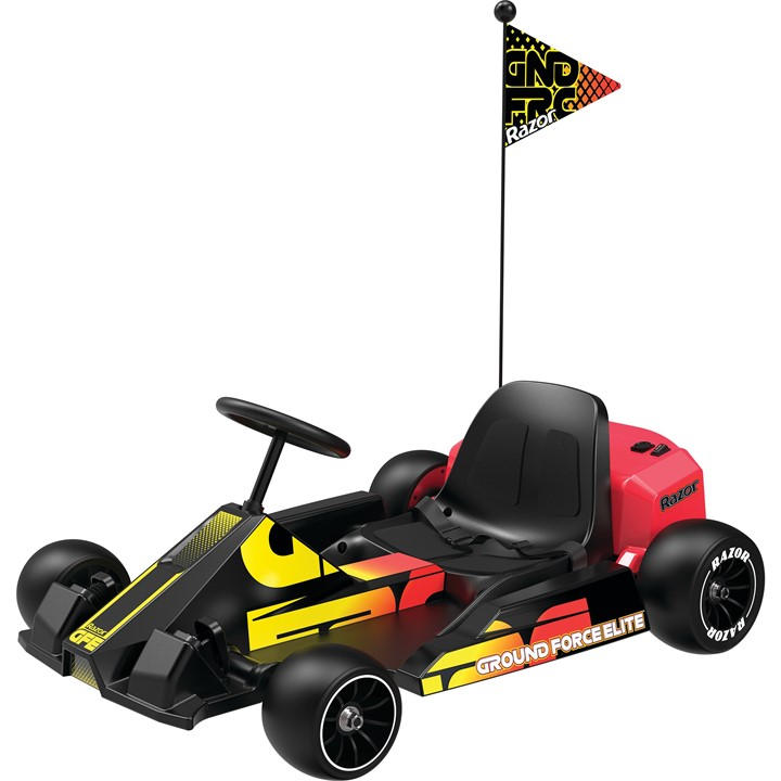 Razor  Kids Black Ground Force Elite, Sports Direct