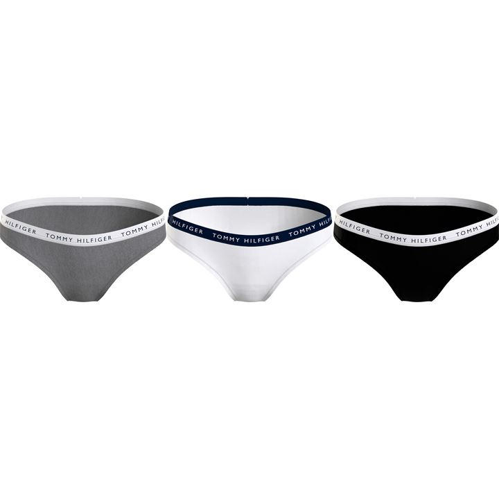 Tommy Hilfiger Women's  3 Pack Briefs in Size 8, Sports Direct