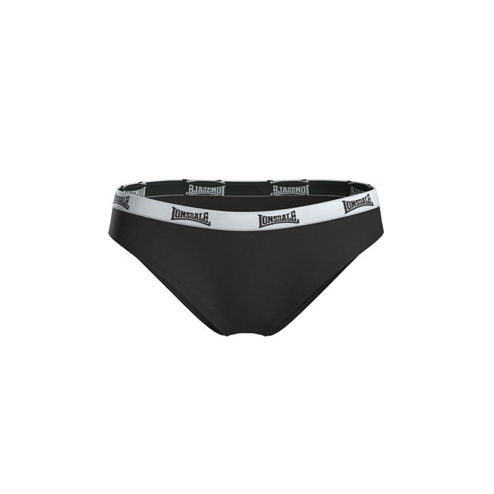 Lonsdale Women's Black Single Short in Size L, Sports Direct