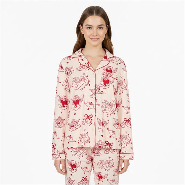 Cupid Love - Chelsea Peers - Button Up Pyjama Set