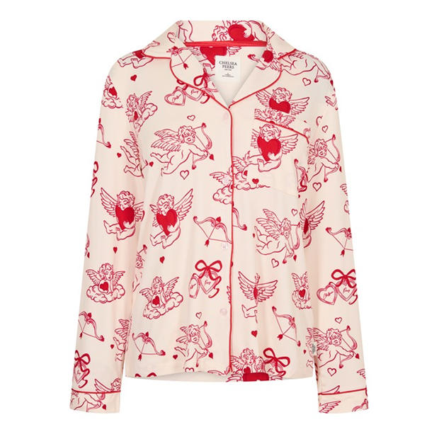 Cupid Love - Chelsea Peers - Button Up Pyjama Set