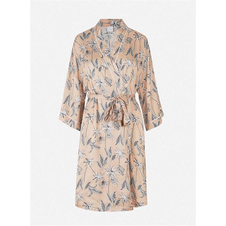 Ccdk Women's Beige Kimono Dressing Gown in Size 18, Sports Direct