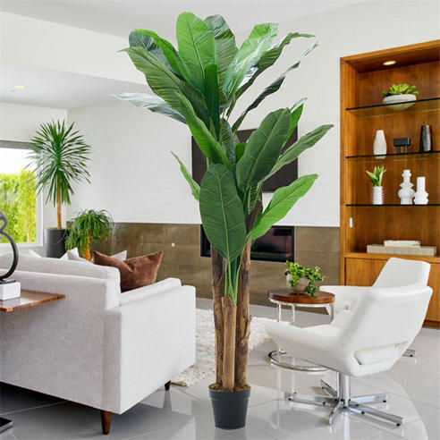 LIFE IDEAS - 180cm Artificial Plant Fake Banana Tree in Pot