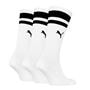 White - Puma - Unisex Quarter 3 Pack Socks