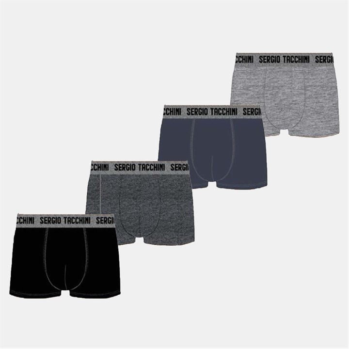 Sergio Tacchini Men's  4-Pack Boxers in Size 2XL, Sports Direct