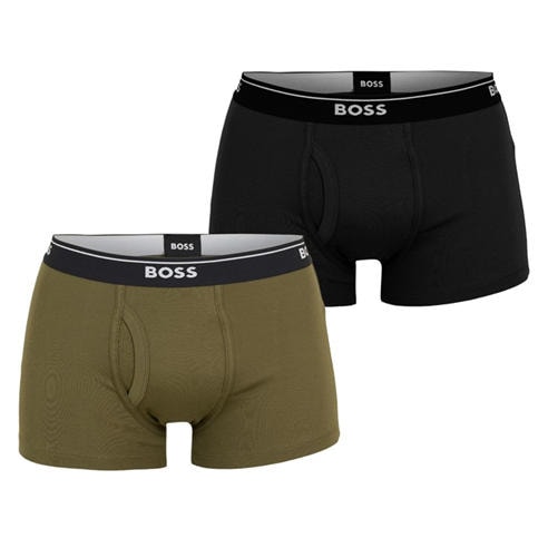Boss - Mens BOSS Bodywear 2 Pack Logo Waistband Boxers