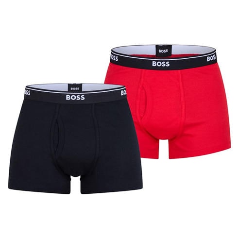 Boss - Mens BOSS Bodywear 2 Pack Logo Waistband Boxers
