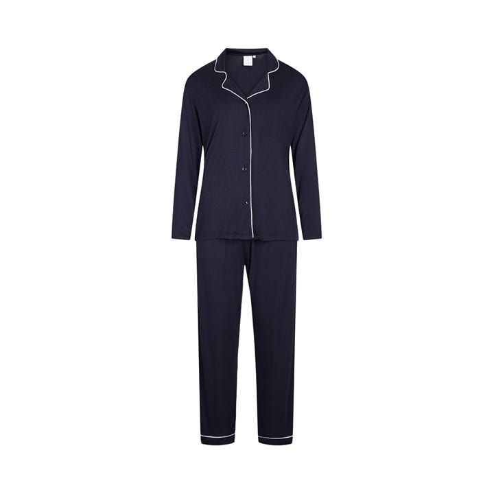 Ccdk Women's Blue Joy Long Sleeve Pyjama Set in Size 10, Sports Direct