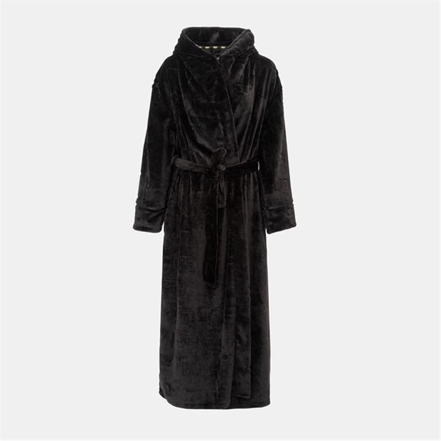 Black Emb - Biba - Cosy Maxi Robe Ladies
