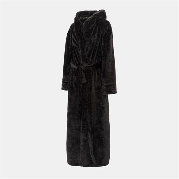 Black Emb - Biba - Cosy Maxi Robe Ladies