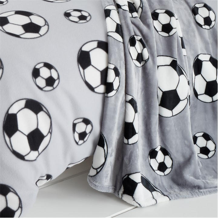 Catherine Lansfield Kids Living Football Blanket Throw - Image 8