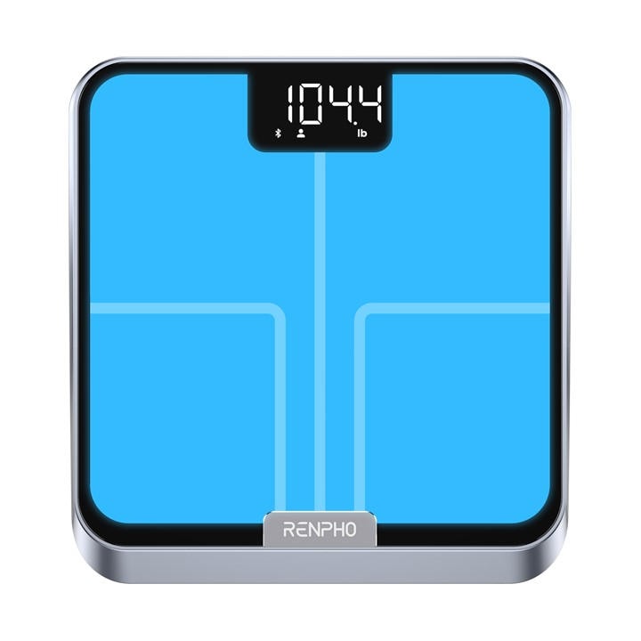 Renpho  Pink Elis Chrome Smart Body Scale, Sports Direct