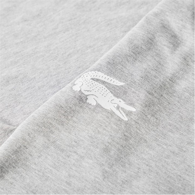 Grey MTG - Lacoste - Men's Small CrocJog Sn64 Cotton Pyjama Trousers