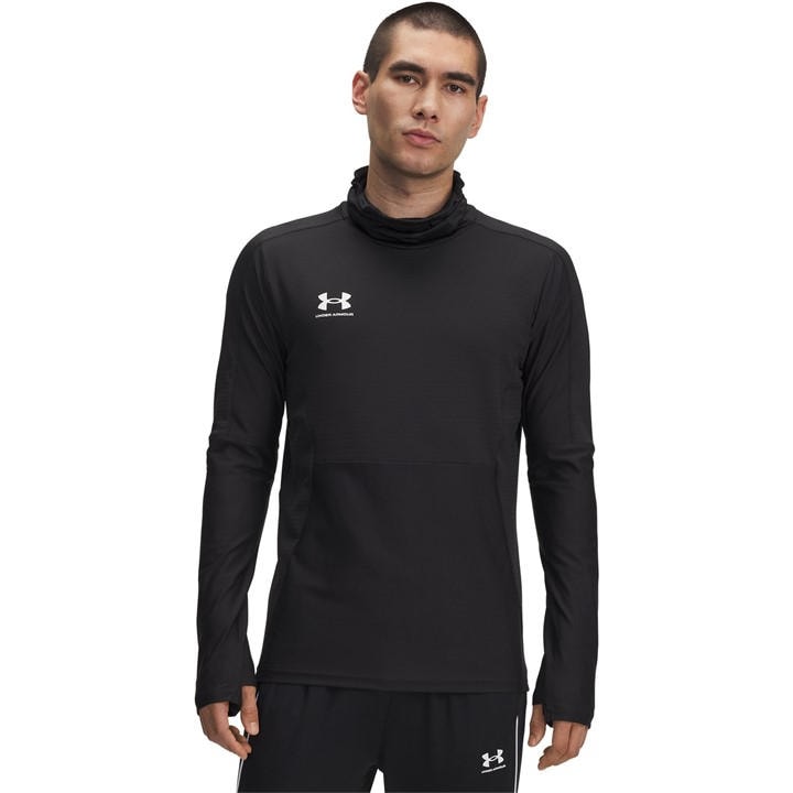 Under Armour Men's Black Challenger Pro Long-Sleeve Baselayer Top in Size L, Sports Direct