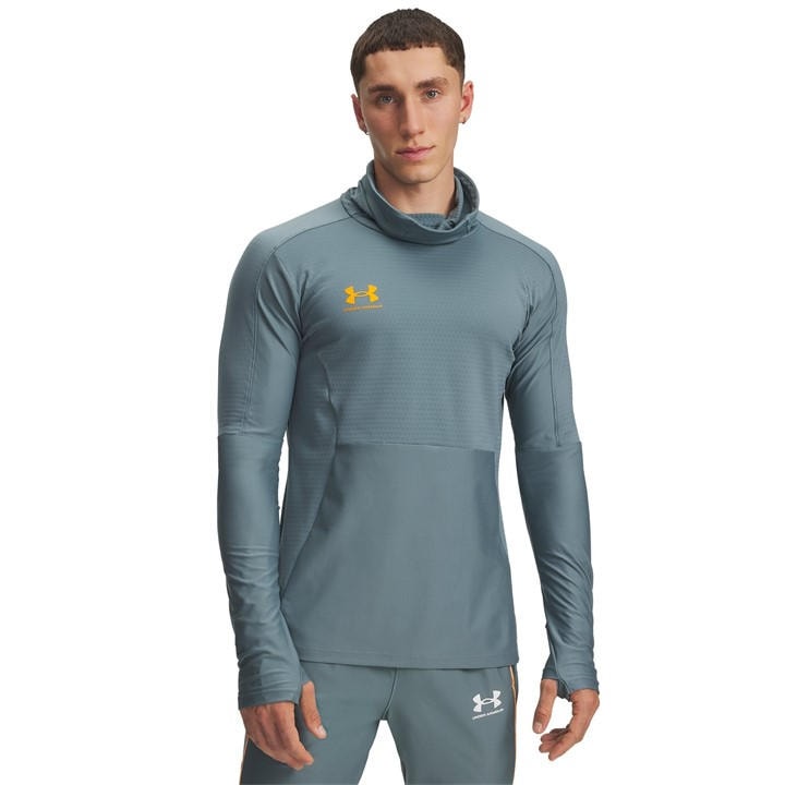 Under Armour Men' Blue Challenger Pro Long-Sleeve Baselayer Top in Size S, Sports Direct