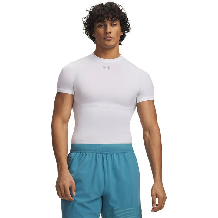 Under Armour Men's White Baselayer Top in Size XL, Sports Direct