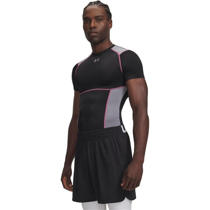 Under Armour Men's Black Baselayer Top in Size M, Sports Direct