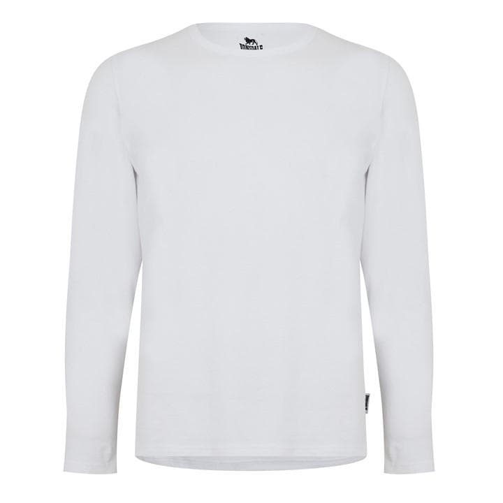 Lonsdale Men's White Long Sleeve T Shirt in Size 2XL, Sports Direct