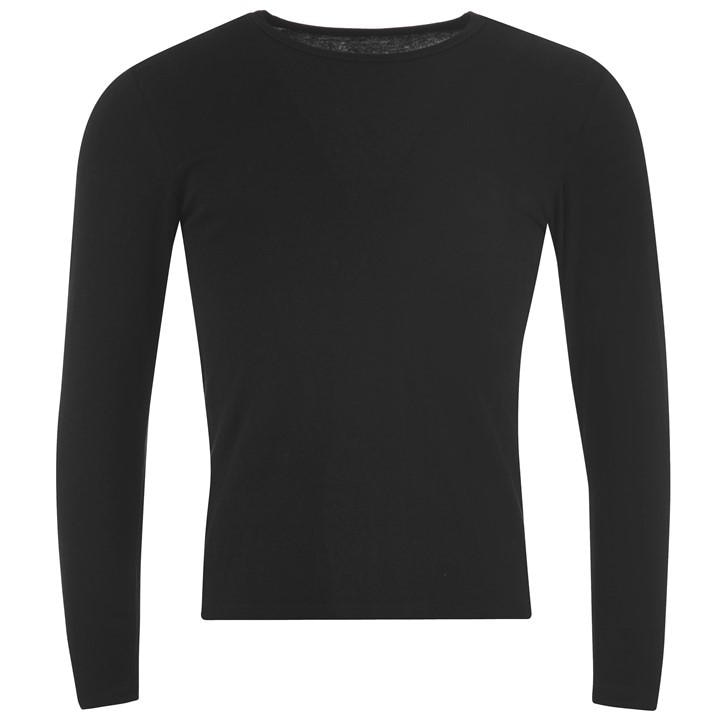 Lonsdale Men's Black Long Sleeve T Shirt in Size 2XL, Sports Direct